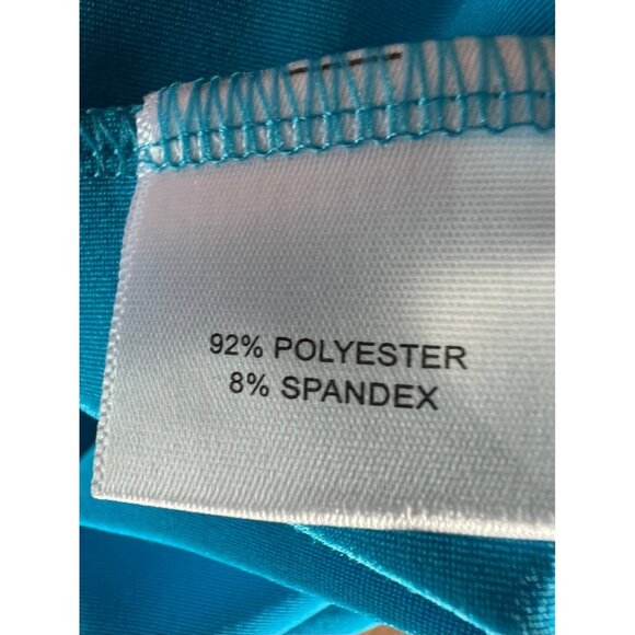 Peter Millar Summer Comfort Solid Wicking Polo in Jasper Blue SZ XL - Picture 6 of 8